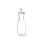 Carafa 1 litru, cu capac, din plastic SAN, 92x(H)245 mm, Hendi