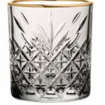 Pahar whisky Timeless Gold 345ml